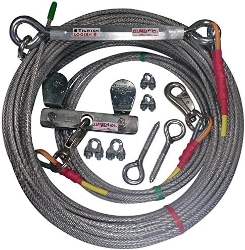 Freedom Aerial Dog Runs Super Heavy Duty