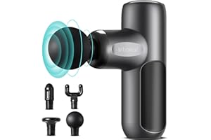 arboleaf Mini Massage Gun Deep Tissue, Percussion Muscle Massager for Back Pain Relief, Portable Small Travel Size, Quiet Massager, Gifts for Woman Man