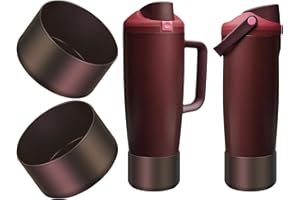 BKBY 2PCS Silicone Boot Compatible with Owala 30oz & 40oz FreeSip Sway Bottles & Tumblers, Protective Anti-Slip Bottom Cover Sleeve for Freesip Sway Tumbler