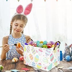 FXOLCSHE Rectangular Easter basket,Dirty laundry