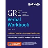 GRE Verbal Workbook: Score Higher with Hundreds of Drills &amp; Practice Questions (Kaplan Test Prep)