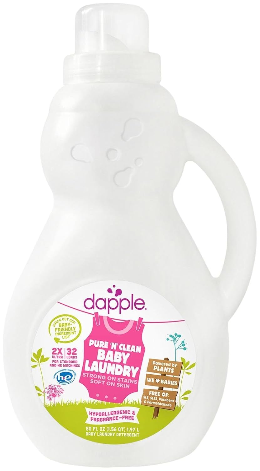 Dapple Baby Laundry Detergent Fragrance Free 50 oz Amazon.co.uk