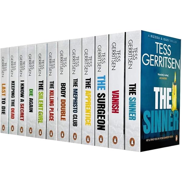Rizzoli & Isles series 5 Books Collection Set By Tess Gerritsen