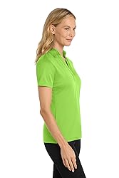 Joe's USA Ladies Silk Touch Golf Polo Shirt-2XL-Lime