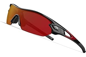 TOREGE Polarized Sports Sunglasses for Men Women Cycling Running Driving Fishing Glasses TR002