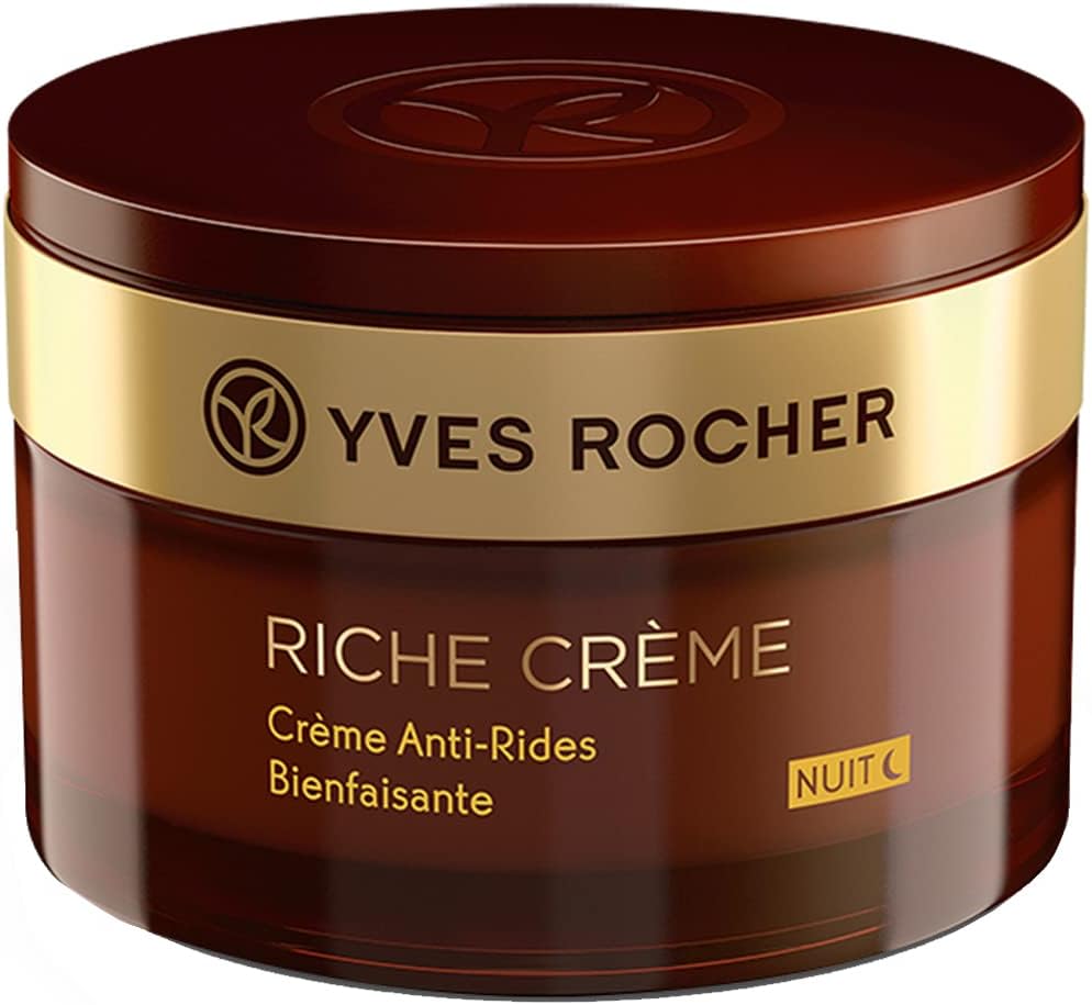 Yves Rocher Riche Crème Anti-wrinkle Night Cream 50ml Mature Dry Skin Precious