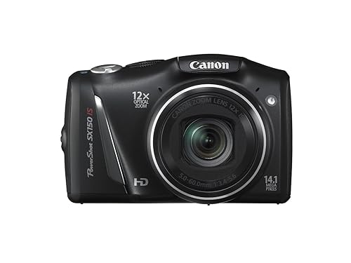 Canon PowerShot SX150 IS MP Digital Camera with 12x Wide - Main Image