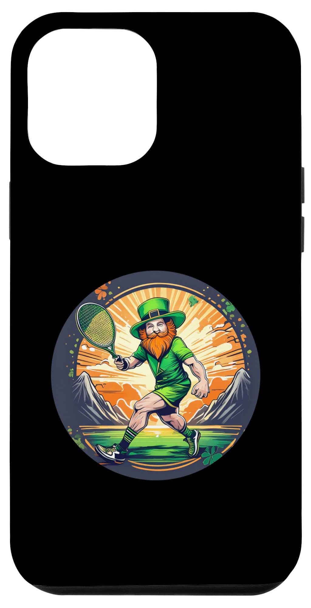iPhone 12 Pro Max St. Patrick's Day Shamrock St Paddy's Day Tennis Case