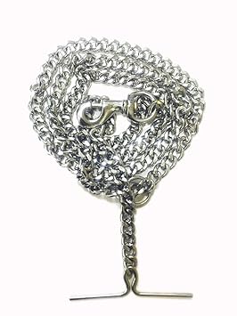 Pets Empire Dog Leash Diamond Cut Heavy Duty Dog Chain With Brass Hook (Xx-Large-Size)