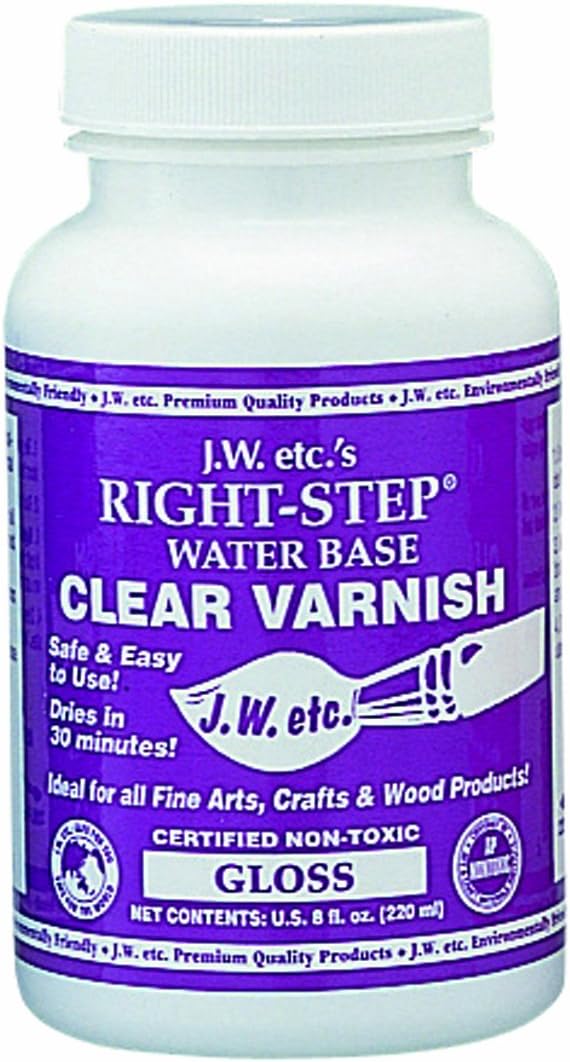JW Etc. RightStep Gloss Varnish, 8 oz. (japan import) Amazon.ca Home