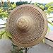 Sunny Hill China Sichuan Traditional Hand-Woven Bamboo Hat with Palm Interlining (Dia.21Inch)
