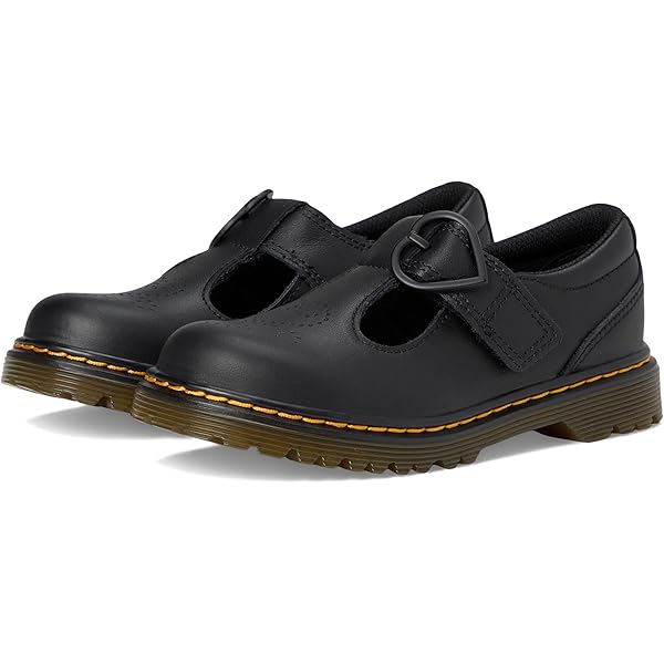 Dr. Martens POLLY 黒 Polley Smooth Leather Mary Janes in Black | Dr. Martens