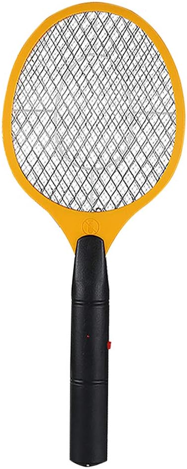 Mosquito Killer Racket Fly Killer Racke Mosquito Electric Fly Mosquito Swatter Instant Insect Wasp Pest 4000 Volt Kill Bug (Yellow)