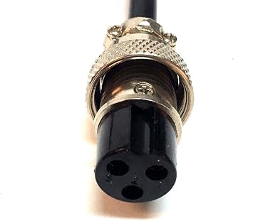 Amazon Com Electric Scooter 3 Pin Inline Battery Charging Connector Charging Plug Razor Automotive