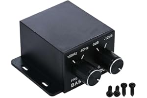 Amplifier Replacement Bass Knob Control Remote Subwoofer Remote Volumes Adjustment for Speakers Bass for Subwoofer