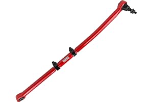 DEEKE 4X4 ACCESSORIES Front Forged Adjustable Track Bar for 1.5-8" Lift 2017-2022 Ford F250/F350 4WD Track Bar（Red）