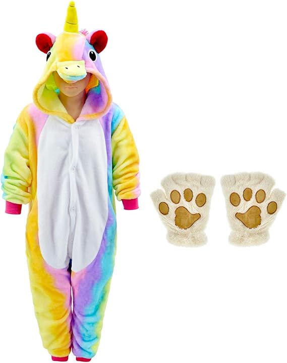 rainbow unicorn onesie amazon