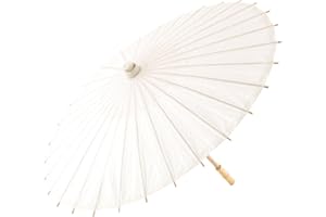WEDDINGSTAR Paper Parasol with Bamboo Boning