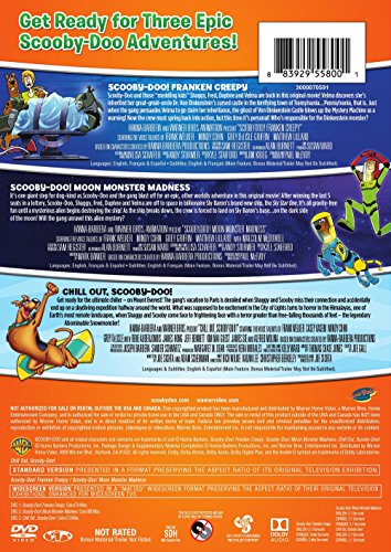 Scooby - Doo! Frankencreepy / Scooby-Doo! Moon Monster Madness / Scooby-Doo! Chill Out (Triple Featu - //coolthings.us