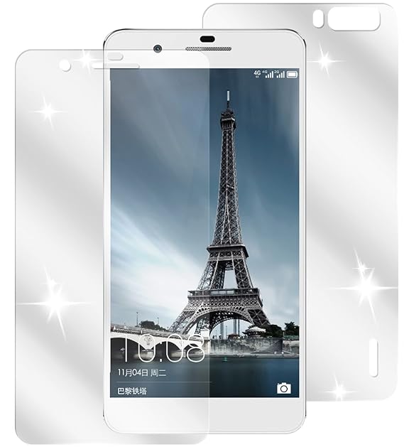 dipos I 6X Schutzfolie klar passend für Huawei Honor 6 Plus Folie Displayschutzfolie (3X Vorder- & 3X Rückseite)