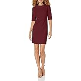 Trina Turk Women's Folded Neck Shift Dress