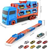 VATOS Transport Truck Toys with 6 Race Cars Carrier Vehicle Set view 7