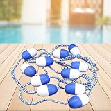 HO 5m Swimming Pool Safety Separation Cable with 11 Balls - Durable & Float view 2
