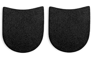MIIDII Shoe Heel Repair Rubber Pads Extra Large, 4mm (5/32 Inch) Thick, Anti-Slip Boot Heel Replacements for Men’s & Women’s Shoes – 1 Pair