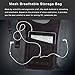 GranVela Anti-theft Hidden Shoulder Holster/Wallet, Underarm Portable Backpack Tactical Bag Concealed Pack for Travel/ Outdoors- Black