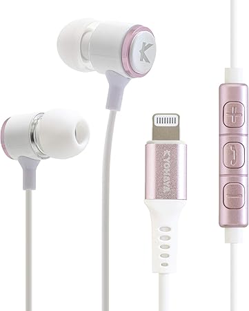 Amazon Co Jp Kyohaya Lightning イヤホン カナル型 マイク付き 高音質 有線 Mfi認証品 リモコン付き 通話可能 音量調節可能 Iphone11 Pro Max Iphonex Iphone Se Iphone8 Iphone7 Ipad Ipad Mini Ipod 各種対応 Sound Gear Ear Bass L ピンク 家電 カメラ