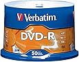 Verbatim DVD-R 4.7GB 16x AZO Recordable Media Disc - 50 Disc Spindle