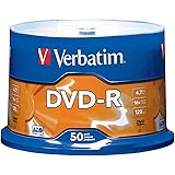 Verbatim DVD-R 4.7GB 16x AZO Recordable Media Disc - 50 Disc Spindle