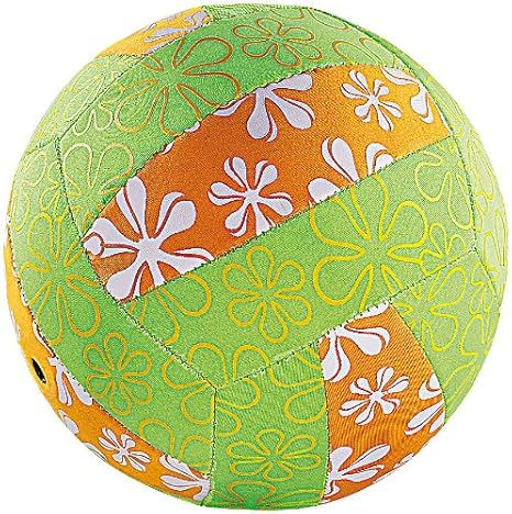 PEARL Unisex – Erwachsene SD-567 Beachvolleyball: Wasserfester Beach-Volleyball mit Neopren-Überzug (Beachball), 1