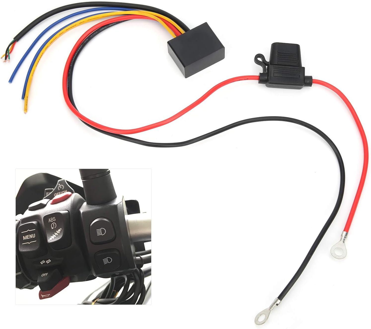 Fog Light Switch Control Relay, Temperature Resistant Universal
