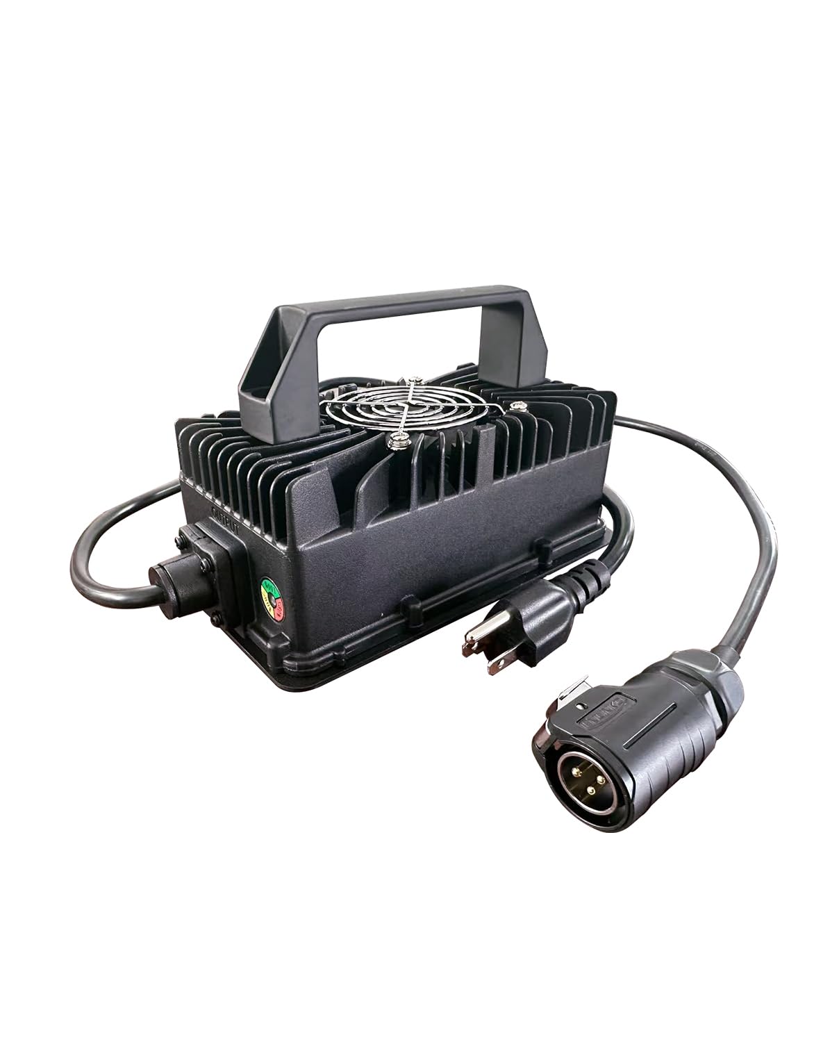 Photo 1 of 67.2V 10A Fast Charger Compatible with Surron Light Bee X Segway X260 Sur-Ron Electric Dirt Bike 2025, IP65 Waterproof Battery Power Adapter for 60V eBike with Cooling Fan, Same Original