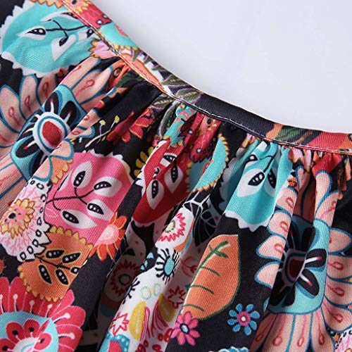 Women Tops Summer Printed Sleeveless Vest Blouse Tank Tops Camis Clothes - Thumbnail 4