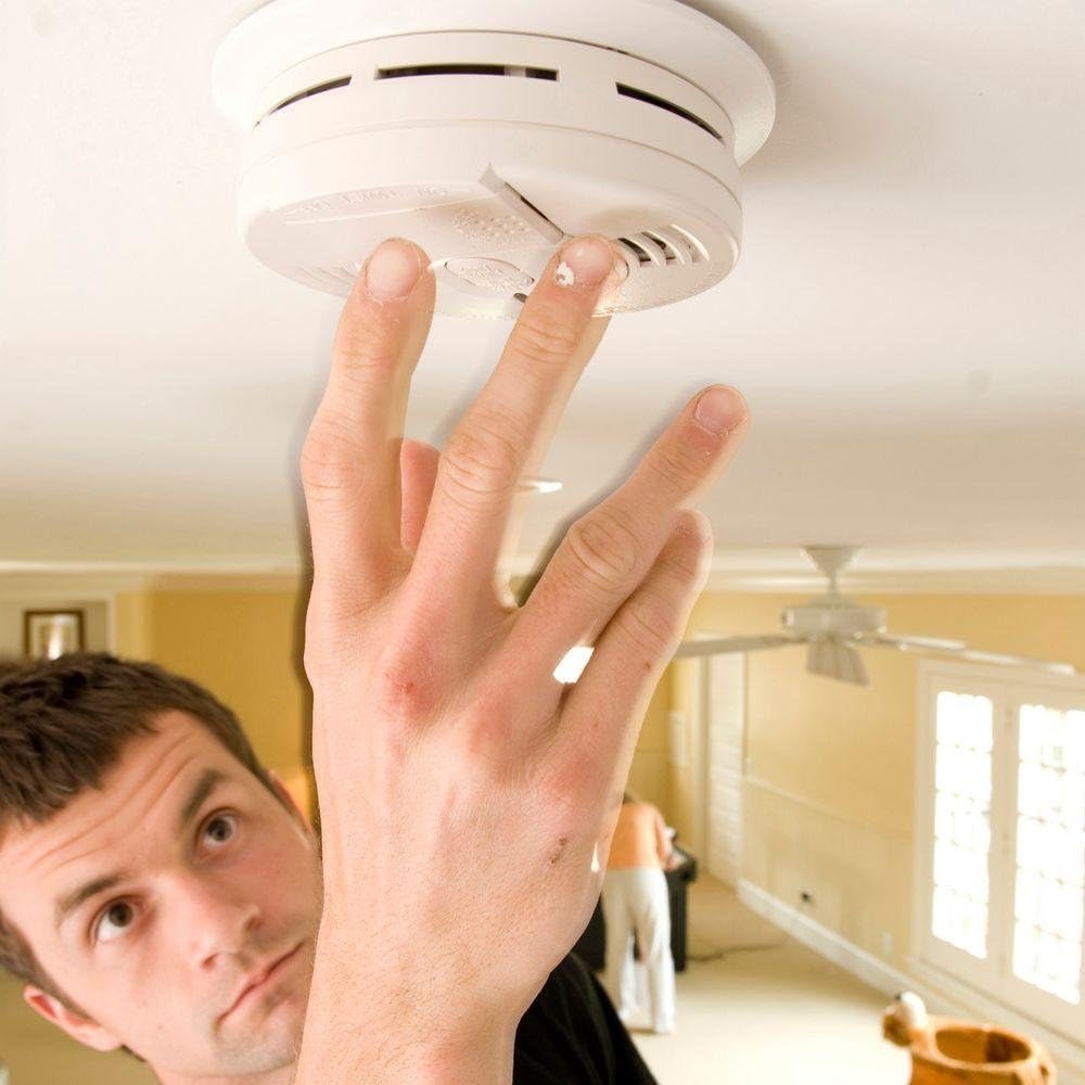 Kidde i12060 AC DC Hardwired Smoke Alarm Ionization Battery Backup - - 