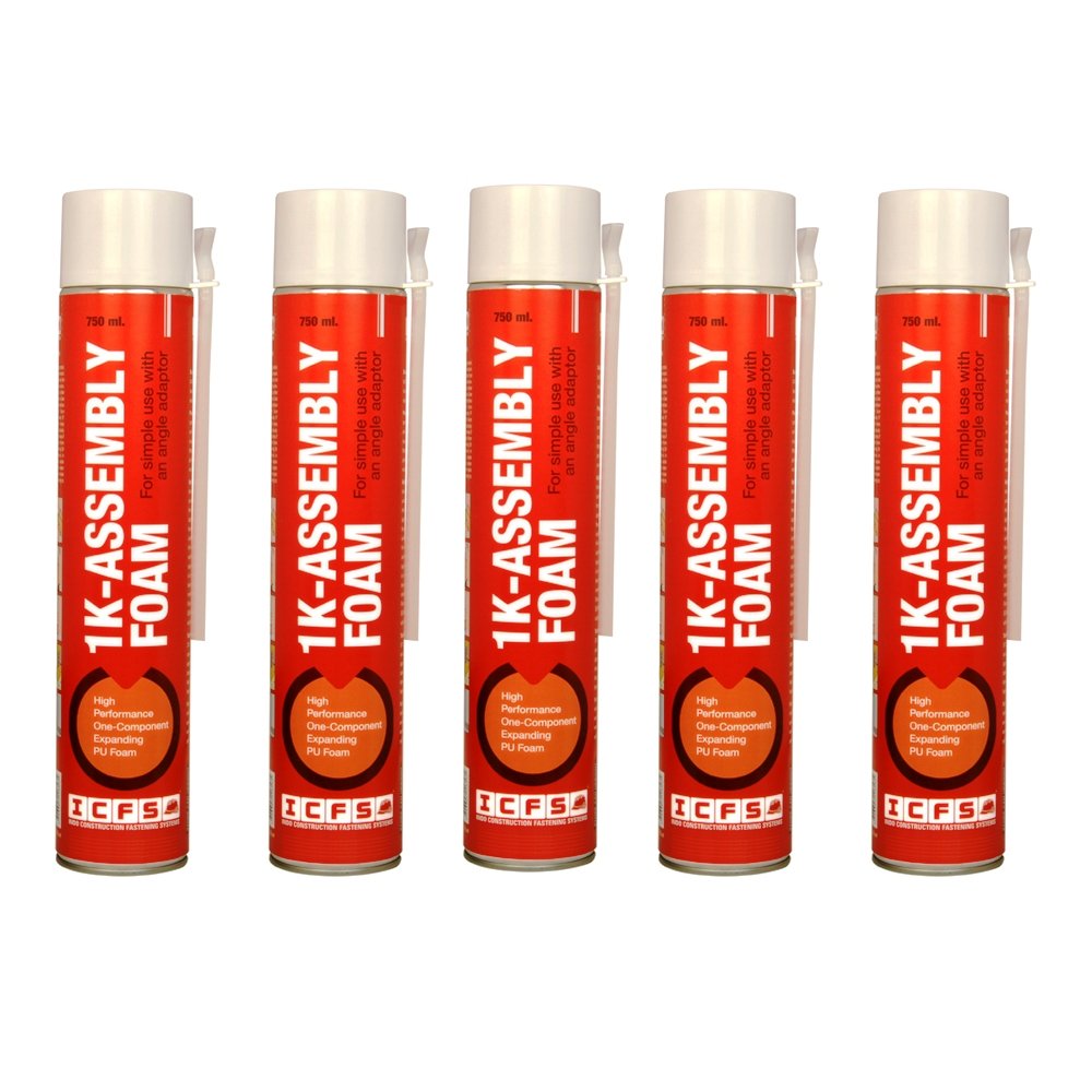 ICFS 1k Assembly Polyurethane PU Foam Spray Pack of 5 Amazon.in