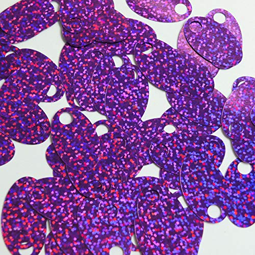 Large Hole Oval Sequin 1.25