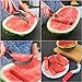 Watermelon Slicer By Meloslice - High Quality Stainless Steel Tong With Silicone Handle - Bonus E-Book- Multipurpose Cutter Corer Server Knife - Works Perfectly With Melons Or More Fruits / Vegetables