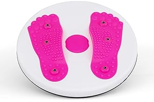 BRIGHTORIA Abs Twister Board, Body Shaping Waist Twisting Disc for Aerobic Exercise, Core & Ab Exercise, Fitness Slim Losing 