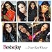 Bestsojoy Brazilian Body Wave 4 Bundles 100% Human Hair Bundles 10A Unprocessed Brazilian Virgin Hair Natural Color Hair Extension (24 24 26 26)