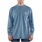 Carhartt Men's Flame-Resistant Force Cotton Long-Sleeve T-Shirt