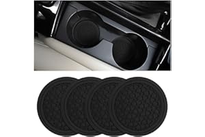 4PCS Silicone Cup Holder Insert for 2021-2024 2025 Toyota Sienna, Car Cup Holder Coasters Non-Slip Recessed Car Interior Acce