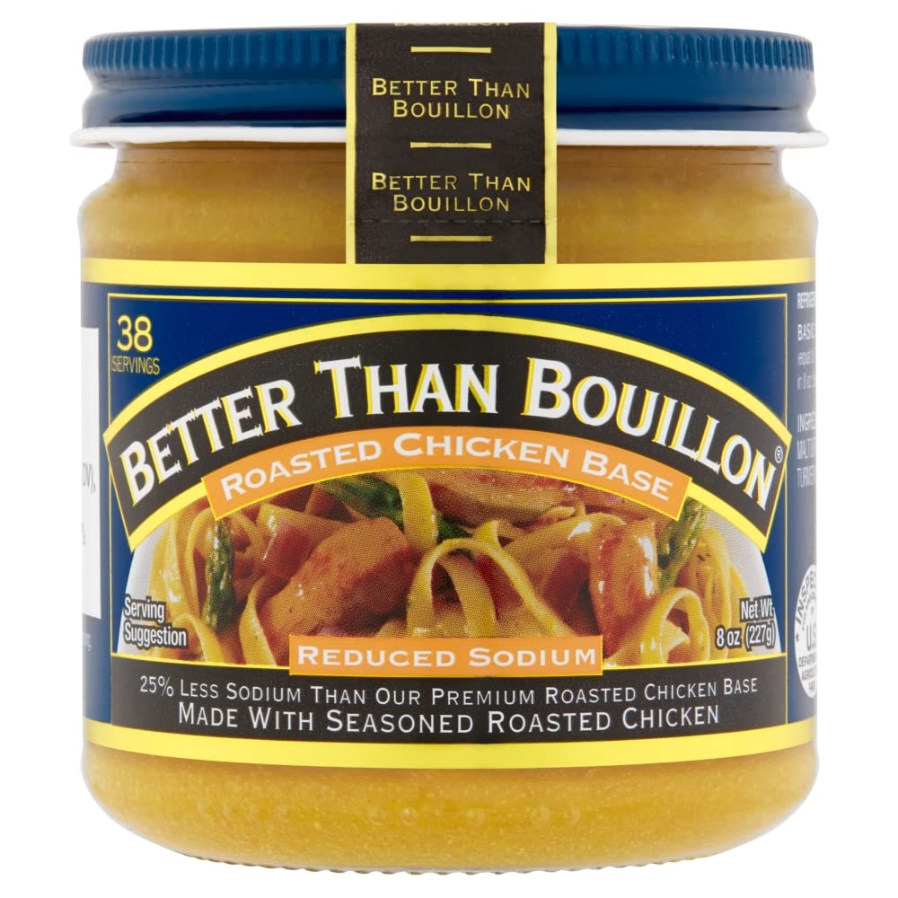 Reduced Sodium, Chicken Base, 8 oz (227 g)