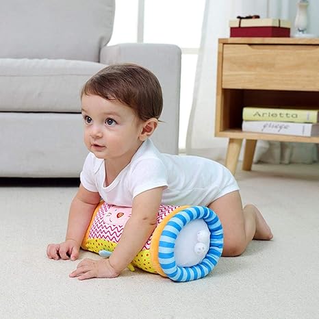 baby safari tummy time roller