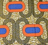 Ankara Fabric- African Print Clothing Designs - Material For Fashion, Dresses, Top, Skirt, Jewelry, Shoes, Bags, Head Wraps, Dashiki Shirt -Styles With Patterns. Reddie- 6 Yards