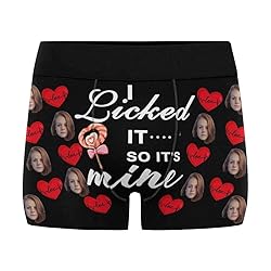 Custom Face Boxer, Personalized Photo Printed Face