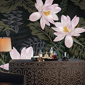 Wall Mural Tropical Rainforest Removable Self-Adhesive Large Wallpaper - 66x96 inches