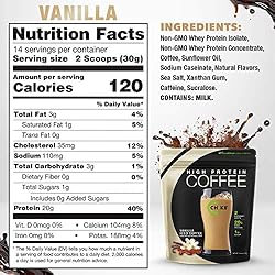 Chike Vanilla High Protein Iced Coffee, 20 G